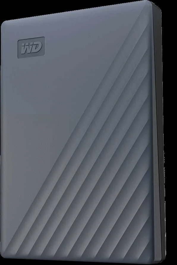 Išorinis kietasis diskas HDD Western Digital My Passport (6TB, USB 3.2) Pilkas