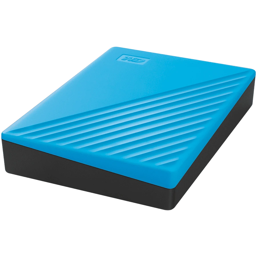 Išorinis kietasis diskas HDD Western Digital My Passport (4TB, USB 3.2) Mėlyna