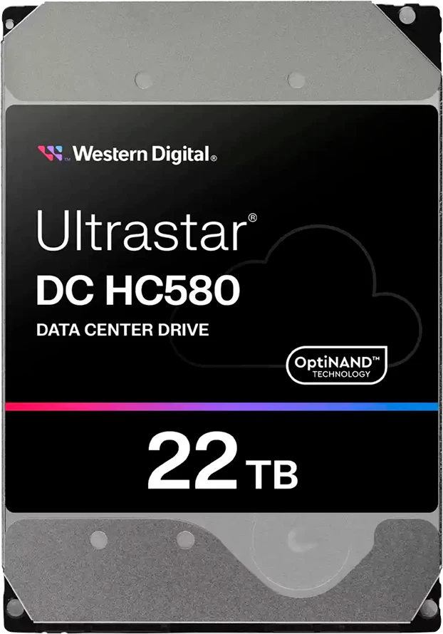 Sandisk Kietasis diskas - Western Digital Ultrastar DC HC580 22TB 7200RPM 512MB SATA