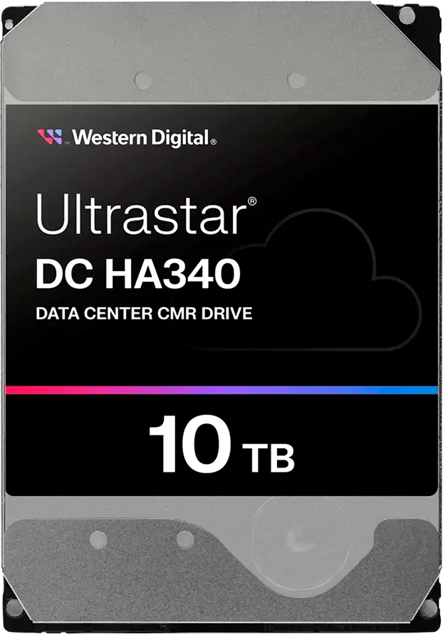 Sandisk Western Digital HDD Server WD/HGST ULTRASTAR DC HA340 (3.5’’, 10TB, 256MB, 7200RPM, SATA 6Gb/s, 512E SE NP3) SKU: 0B47062