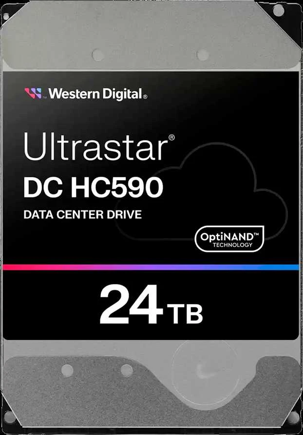 „Sandisk“ standžiųjų diskų serveris WD/HGST ULTRASTAR DC HC590 (3,5 colio, 24 TB, 512 MB, 7200 aps./min., SATA 6 Gb/s, 512E SE NP3) Prekės kodas: 0F65684