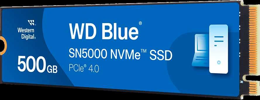 Western Digital 500 GB WD Blue SN5000 NVME SSD/PCIE GEN 4.0 UP TO 5150 MB/S RS