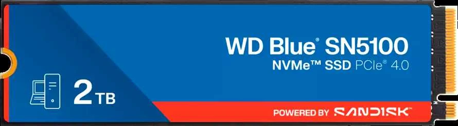 Sandisk Western Digital 2TB WD Mėlyna® SN5100 NVMe™ SSD