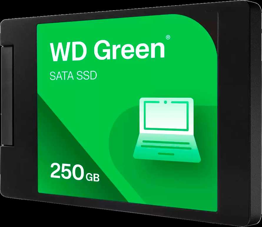 SSD diskas su „SANDISK“ WD Žalias (2,5 colio, 250 GB, SATA 6 Gb/s)