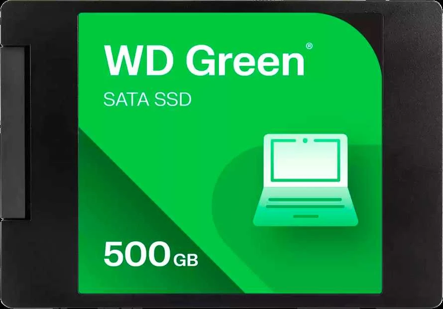 Western Digital SSD WD Žalias 500GB 2.5" SATA