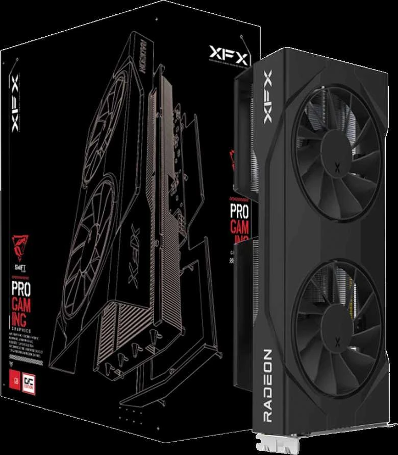 Vaizdo plokštė XFX Radeon RX 9060 XT Swift 16GB OC