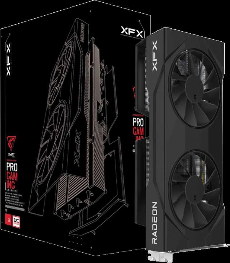 Vaizdo plokštė XFX Radeon RX 9060 XT Swift 8GB OC
