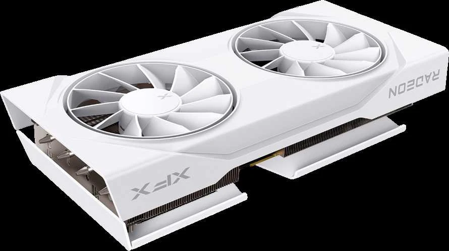 Vaizdo plokštė XFX Radeon RX 9060 XT Swift Baltas 8GB OC