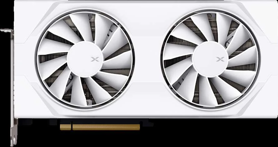 Vaizdo plokštė XFX Radeon RX 9060 XT Swift Baltas 8GB OC