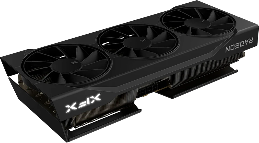 „XFX Swift RX 9070GRE Baltas Tri-Fan 12GB“ vaizdo plokštė