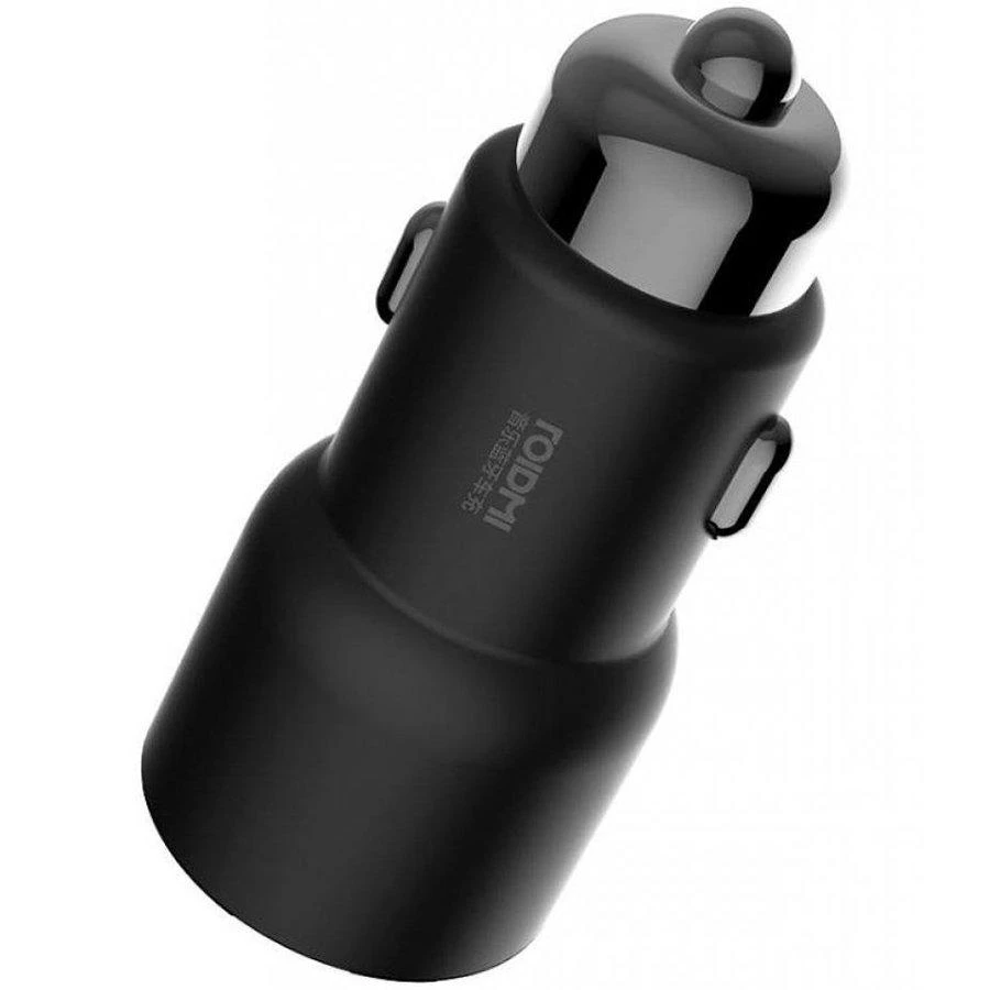 Xiaomi Roidmi 3S USB 2.4A FM moduliatorius - automobilinis įkroviklis, Juodas