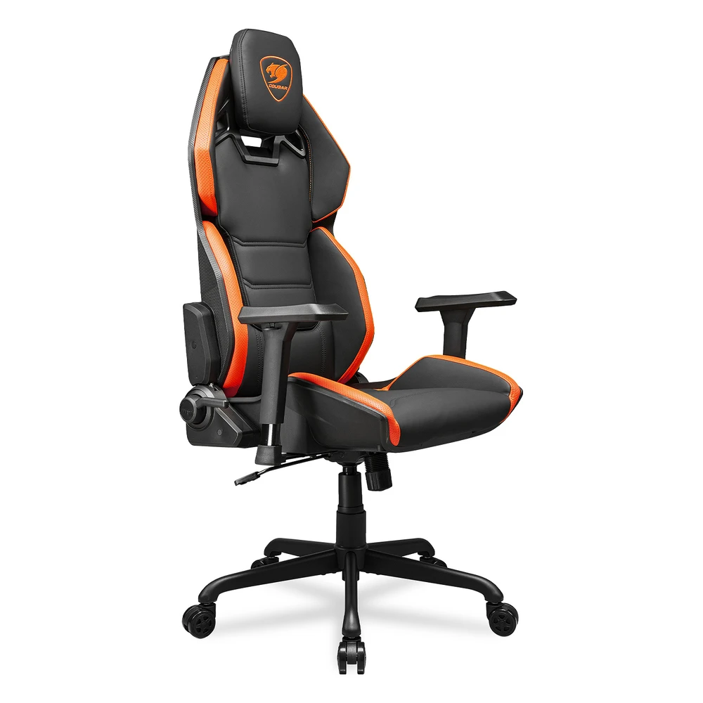 Žaidimų kėdė Cougar Gaming Hotrod, oranžinės/juodos spalvos