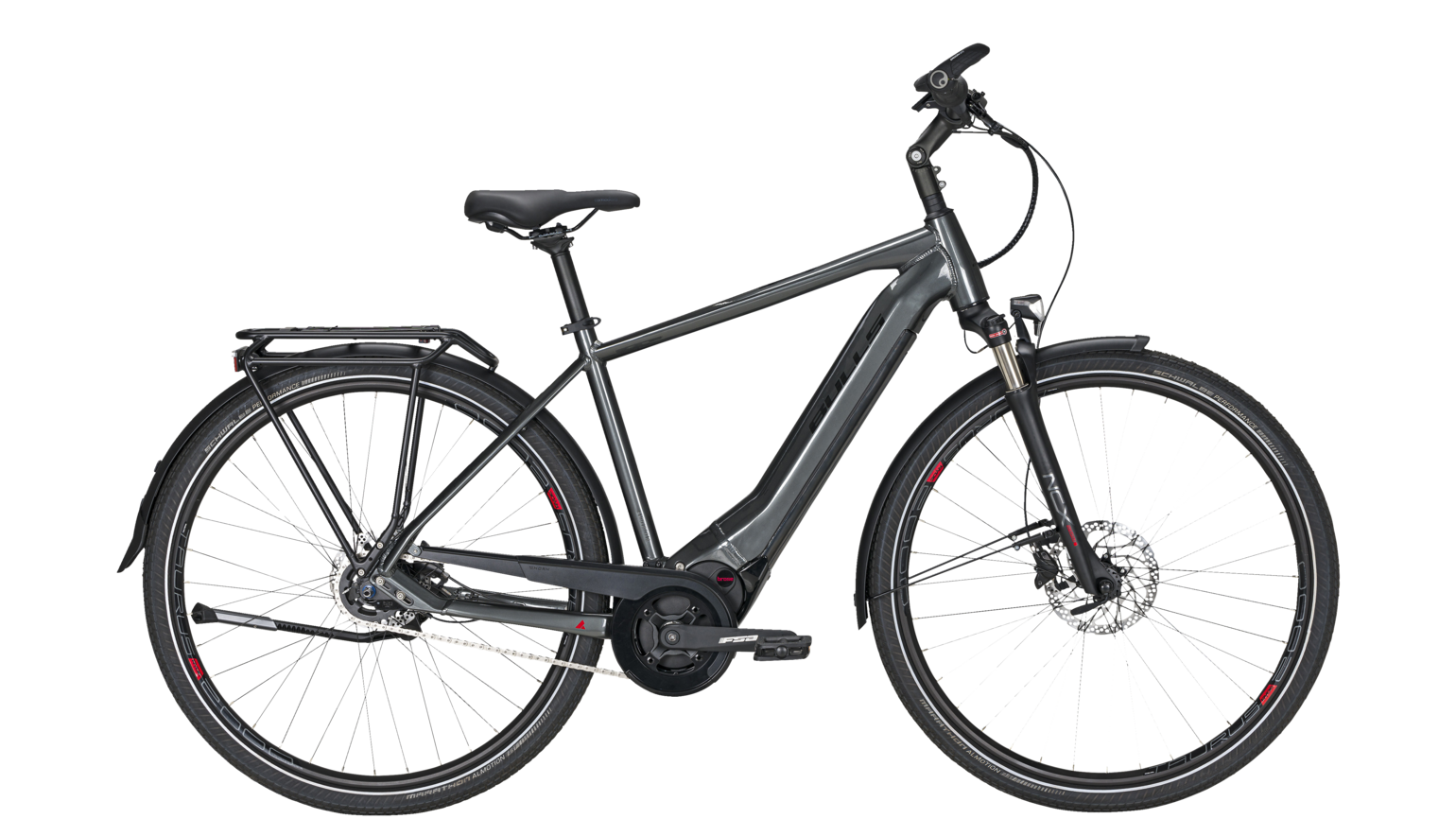 E-Bike BULLS Lacuba EVO 5F Vyriškas dviratis E-Trekking \u0026 E-City 28 col.  Diamant 5 Pavaros Nabenschaltung mit Freilauf pilkas | Varle.lt