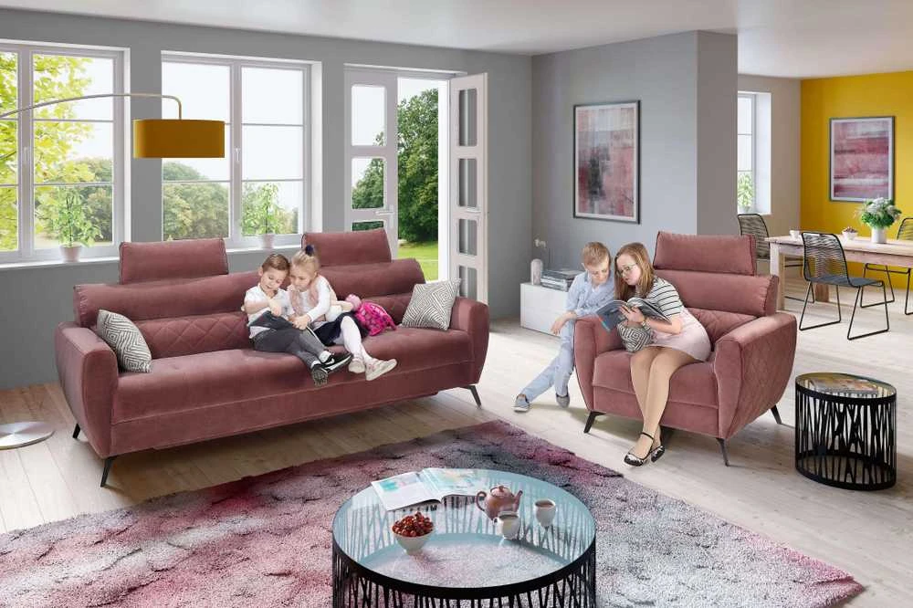 Feniks Meble Sofa-lova SCANDIC 3F FENIKS AUDINYS V GRUPĖ