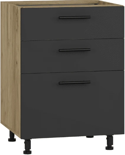 Halmar Apatinė spintelė VENTO D3S-60/82