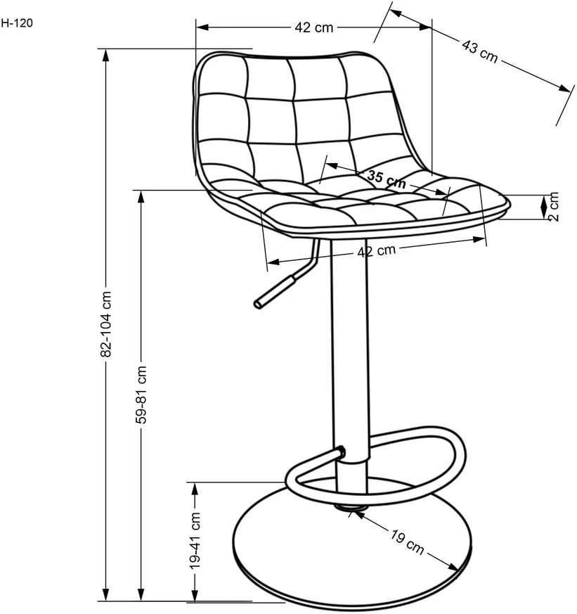 Halmar Baro kėdės H-120