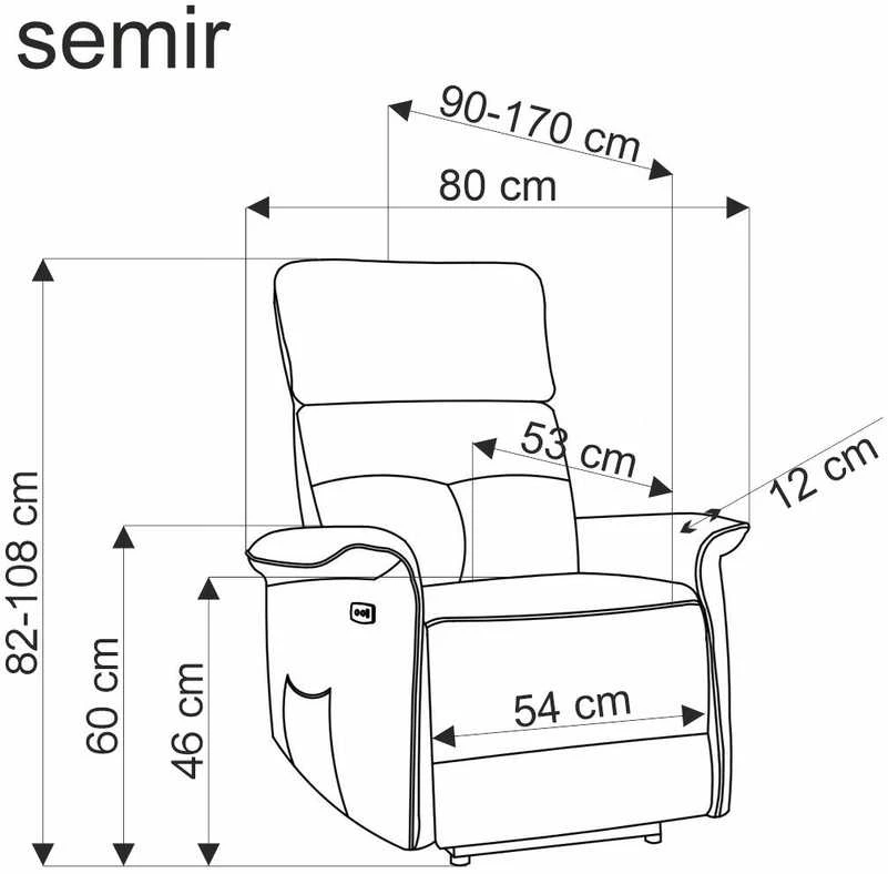 Halmar Fotelis SEMIR
