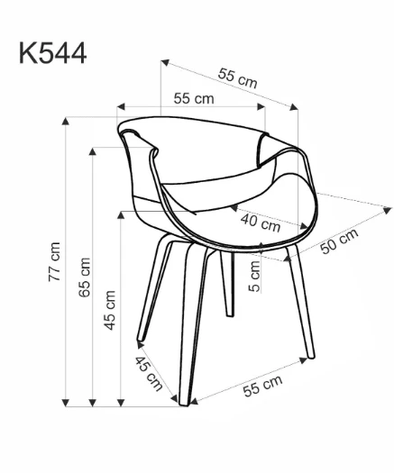 Halmar Kėdė K-544