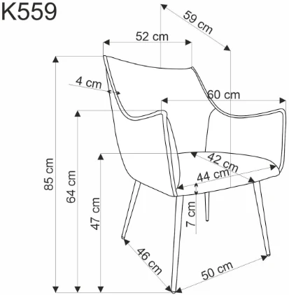 Halmar Kėdė K-559