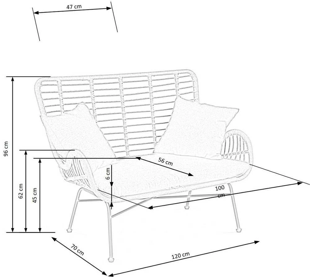 Halmar Sofa IKARO XL