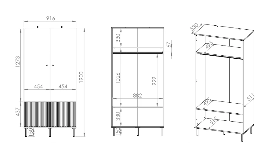 Ml Meble Spinta SOPHIE 01