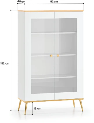 Ml Meble Vitrina VITERBO 03