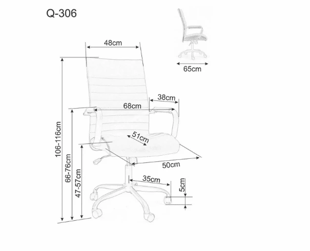 Signal Meble Darbo kėdė Q-306