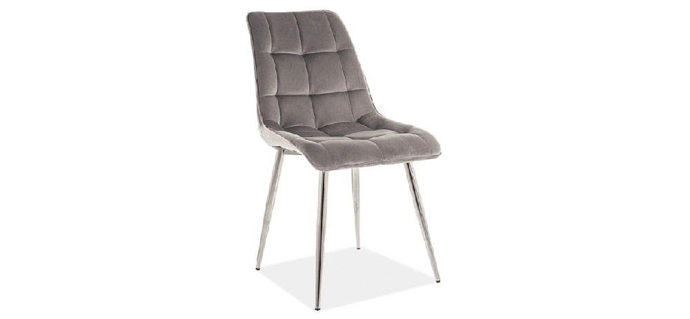 Signal Meble Kėdė CHIC CHROM VELVET