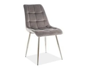 Signal Meble Kėdė CHIC CHROM VELVET