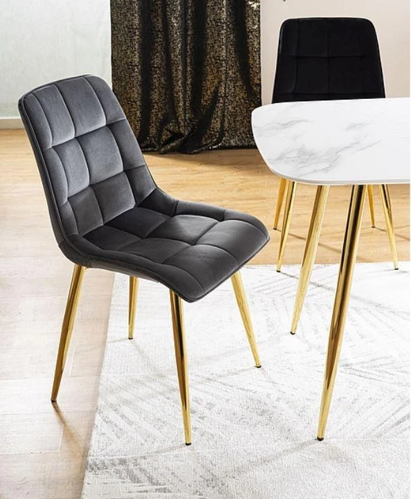 Signal Meble Kėdė CHIC CHROM VELVET