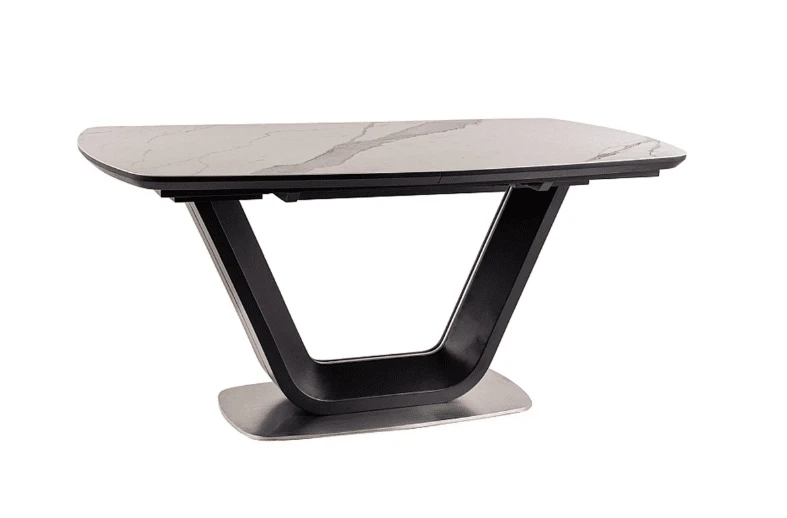 Signal Meble Valgomojo komplektas - Stalas ARMANI CERAMIC + Kėdės CHERRY VELVET