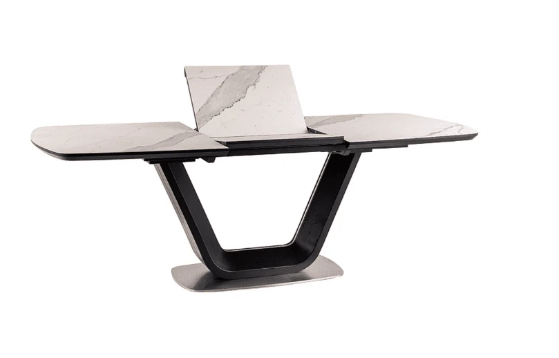 Signal Meble Valgomojo komplektas - Stalas ARMANI CERAMIC + Kėdės CHERRY VELVET