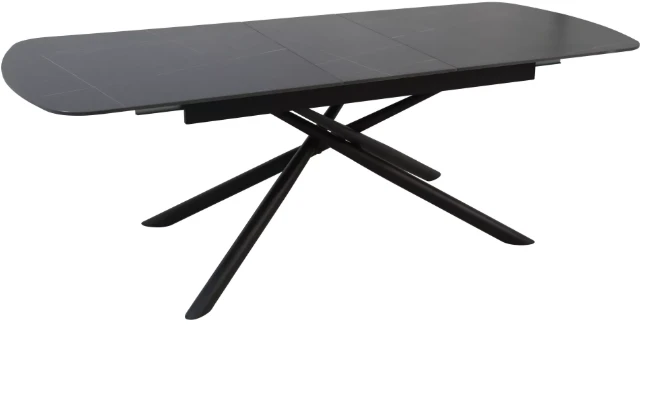Signal Meble Valgomojo komplektas - Stalas VECTOR CERAMIC+ Kėdės SERVIO VELVET