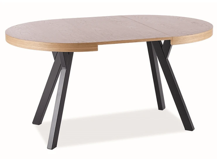 Signal Meble Valgomojo komplektas - Stalas DOMINGO + AZALIA VELVET