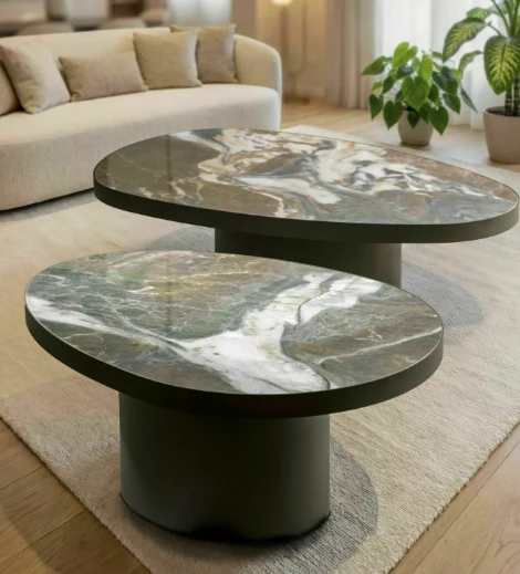 Signal Meble Žurnalinis staliukas GUSTO A CERAMIC 118X73