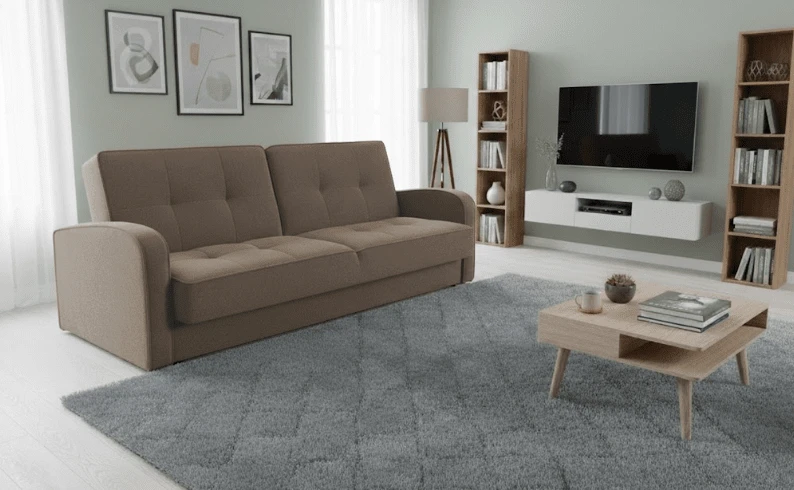 Sofa-lova PARIS Linneo audinys 2 grupė