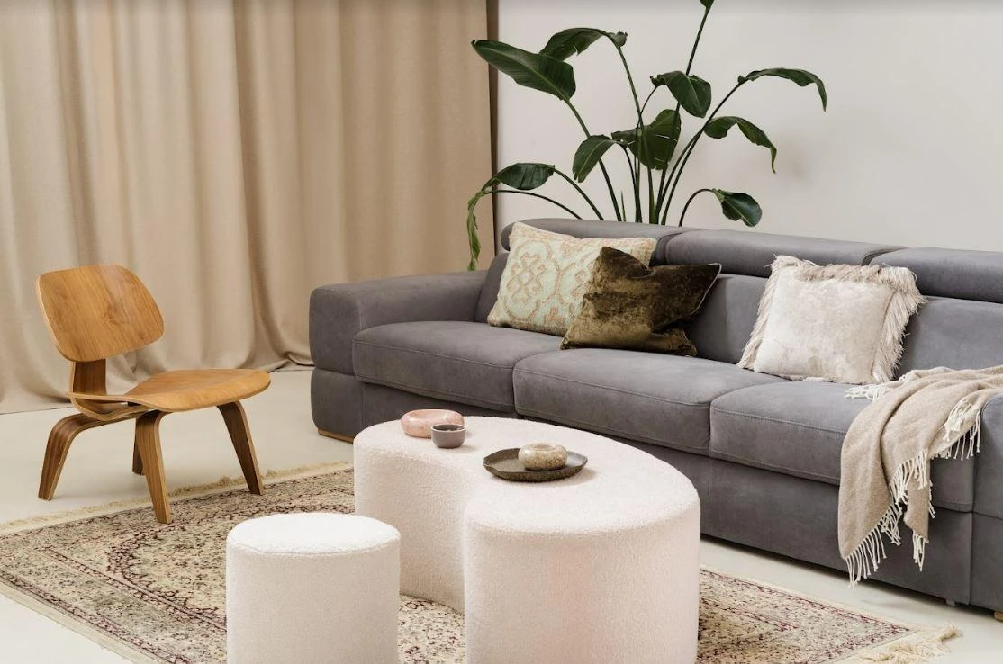 Sofa PLAZA 3L-1P GALA AUDINYS C