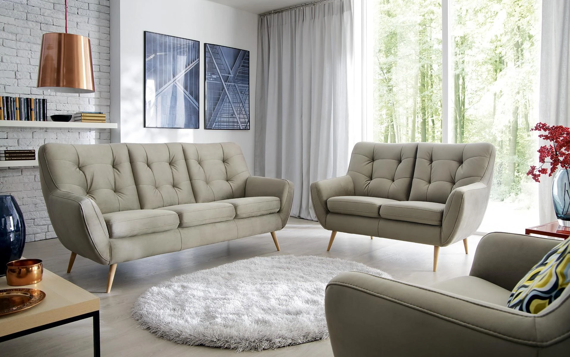 Sofa- SCANDI 3 GALA AUDINYS C+
