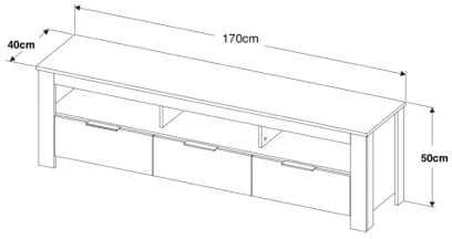 Szynaka Trendline TV staliukas PRESTIGIO 02