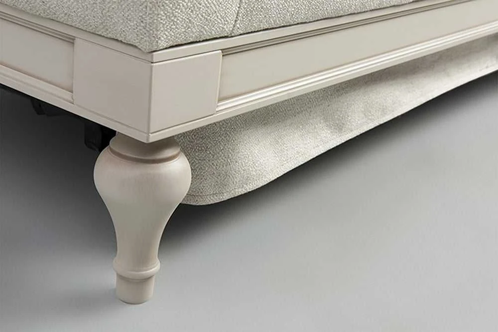 Taranko Meble Sofa-lova FLORENCJA TARANKO Audinys B TARANKO - Dažyto medžio su patina spalva