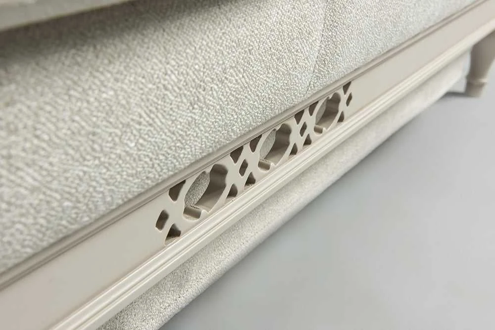 Taranko Meble Sofa-lova FLORENCJA TARANKO Audinys B TARANKO - Dažyto medžio su patina spalva