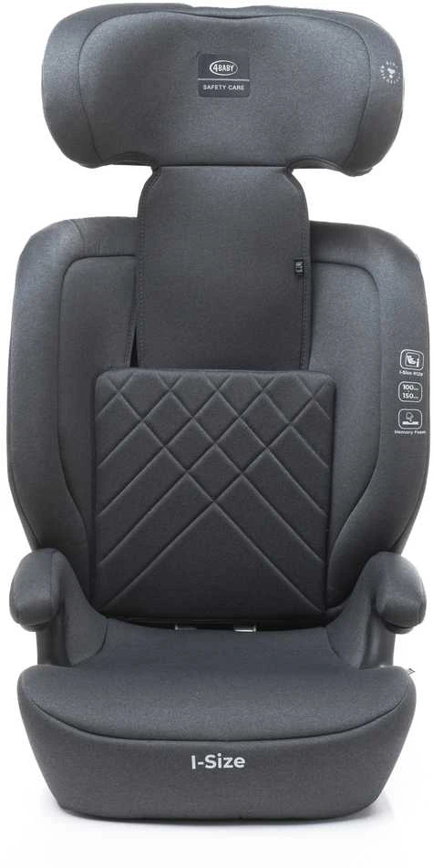 4Baby autokėdutė NERO 100-150CM tamsiai pilka I-SIZE