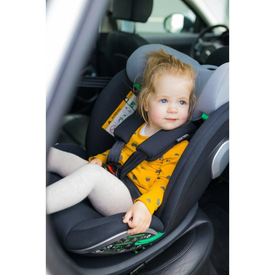 4Baby autokėdutė VEL-FIX 40-150CM juoda I-SIZE