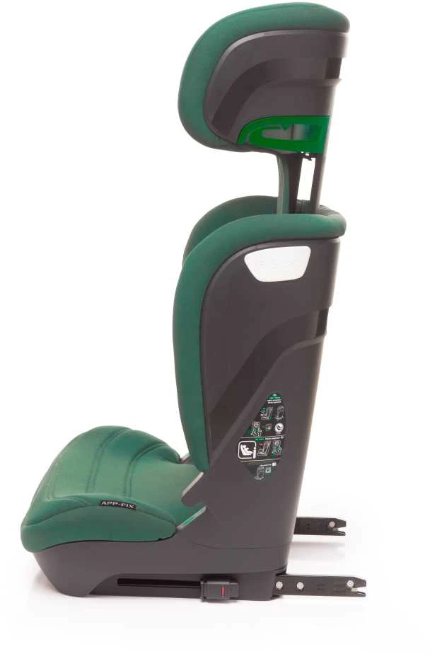 AM Tullo 4Baby autokėdutė APP-FIX XXIV 100-150CM žalia I-SIZE