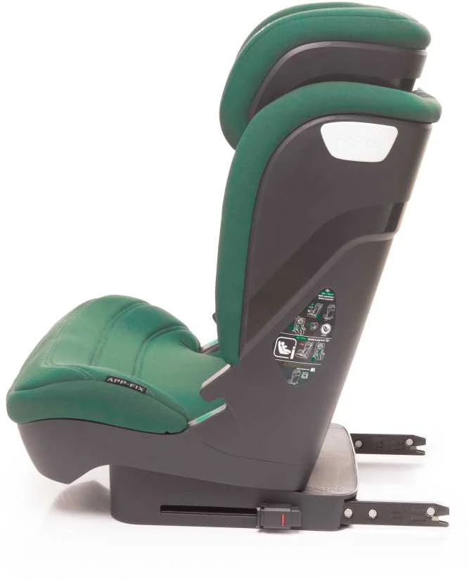 AM Tullo 4Baby autokėdutė APP-FIX XXIV 100-150CM žalia I-SIZE