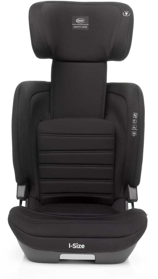 AM Tullo 4Baby autokėdutė APP-FIX XXIV 100-150CM juoda I-SIZE