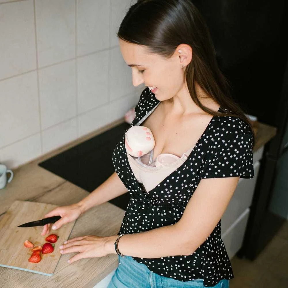 BabyOno dvigubas laisvų rankų elektrinis pientraukis, TWINNY, 1002