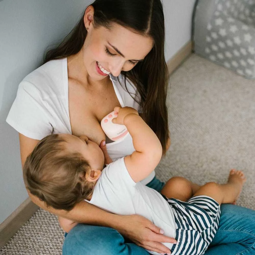BabyOno dvigubas laisvų rankų elektrinis pientraukis, TWINNY, 1002 aprašymas - Prekės nuotrauka