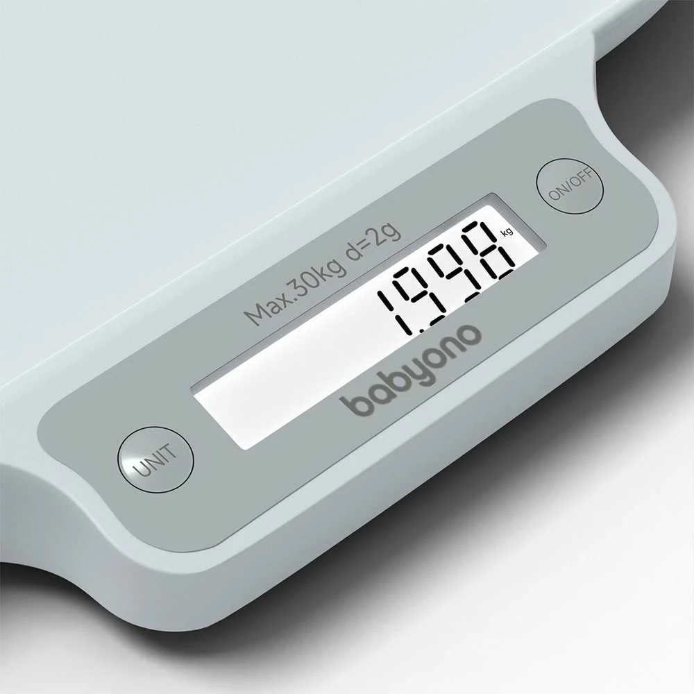 BabyOno elektroninės svarstyklės kūdikiams, 1079 aprašymas - Prekės nuotrauka