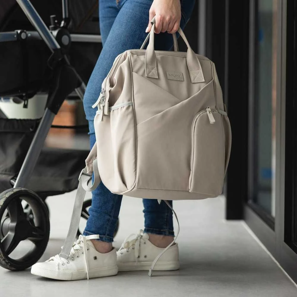 Baby Ono Babyono mamos kuprinė MODERN STYLE kreminė 1649/02